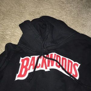 Backwoods black hoodie